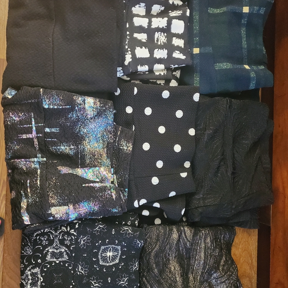 Lot of 8 LuLaRoe Cassie pencil skirts